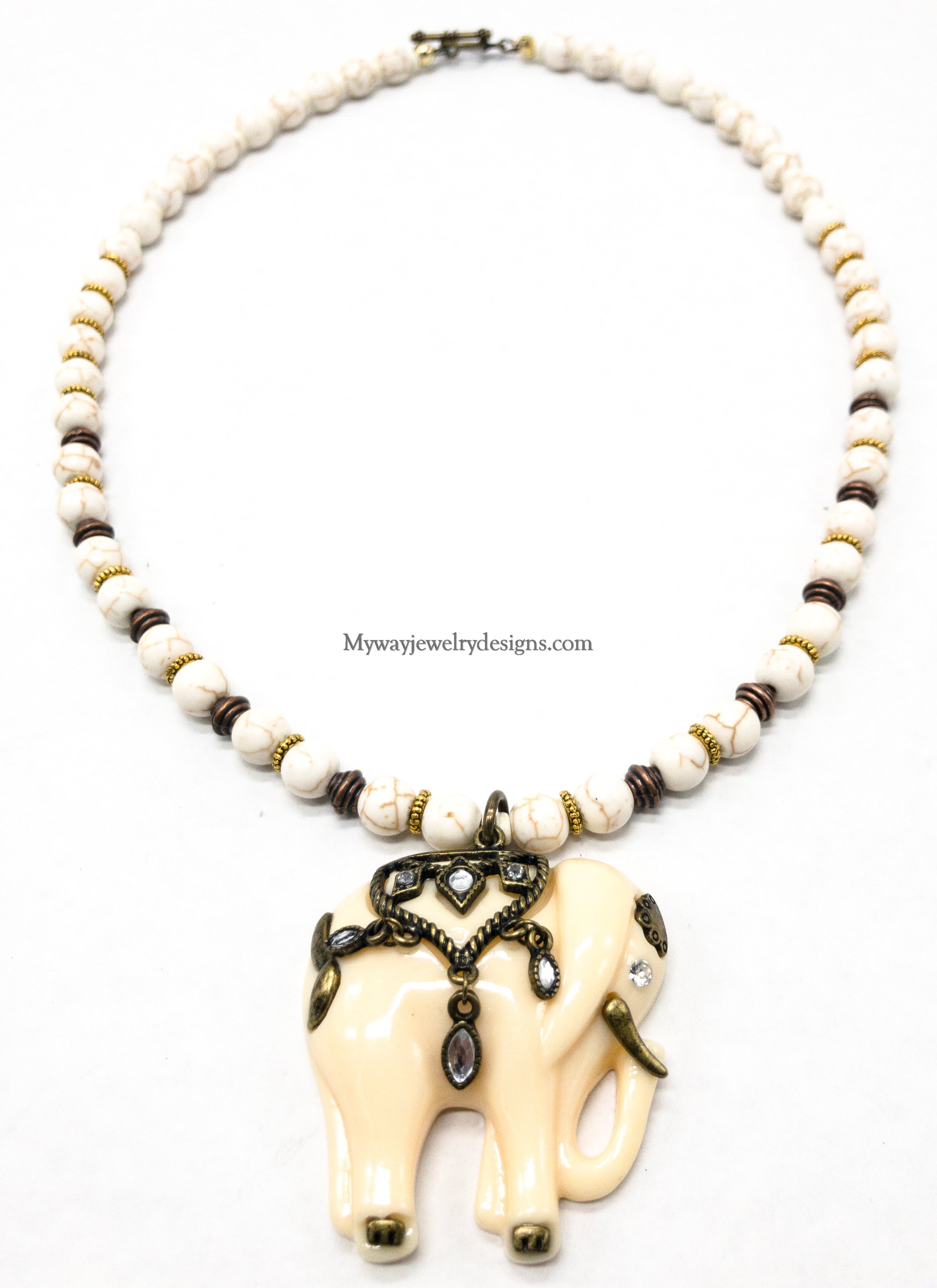 Ivory on sale elephant necklace